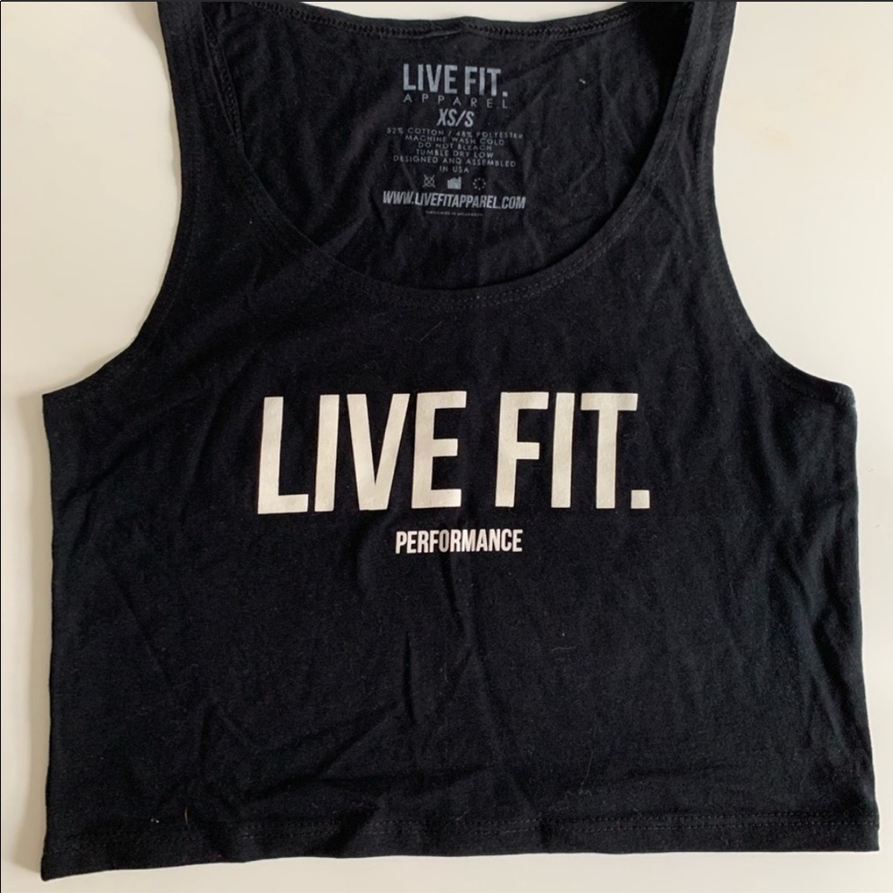 LIVE FIT Cropped Top